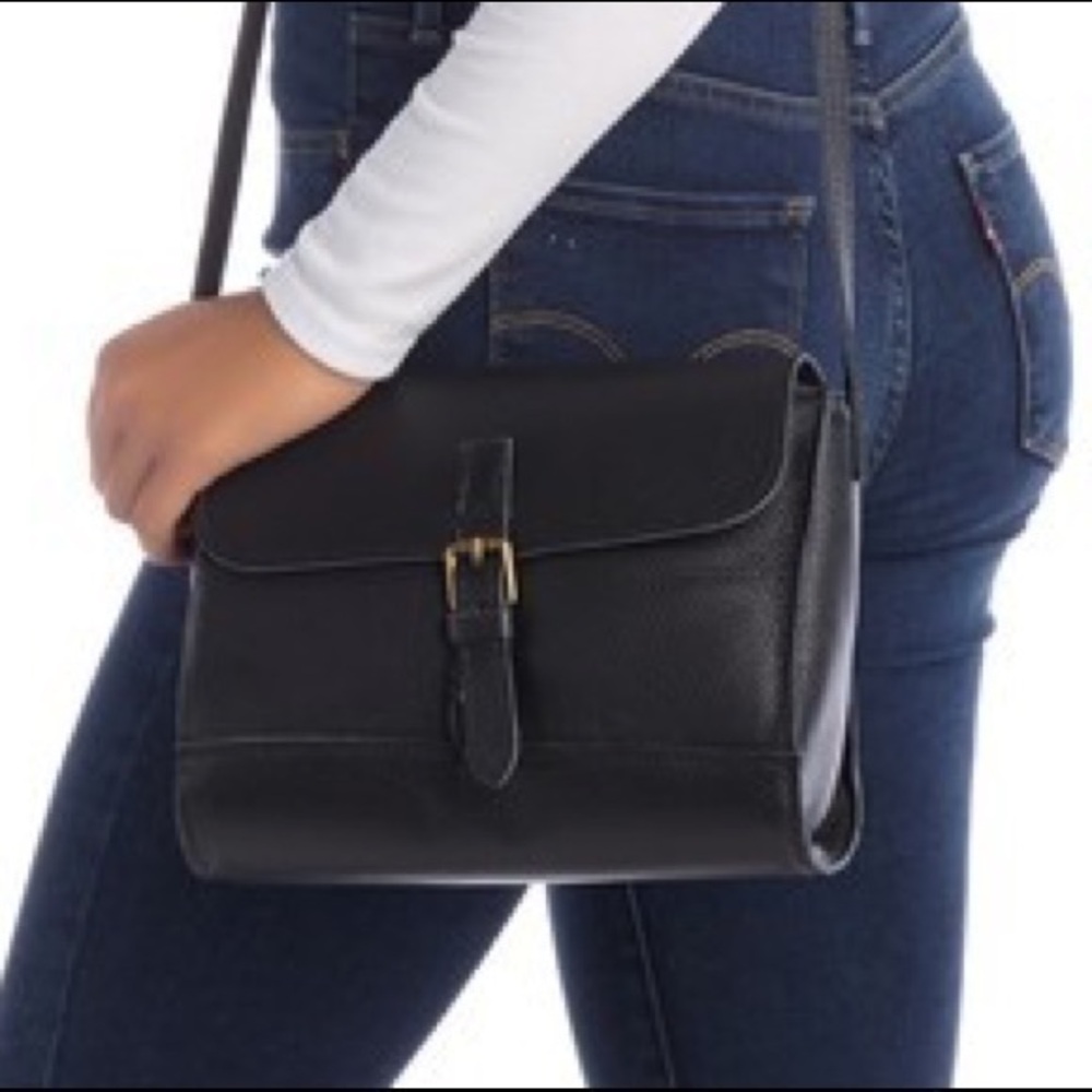 Brand new leather crossbody messenger bag B02
